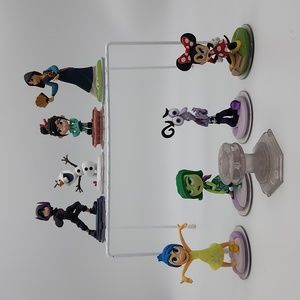 Disney Infinity Lot: 8 Figures & 1 Crystal